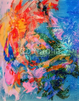 Laurin Rinder, Oil Painting (abstrakt, acryl, kunst, künstler, kunstvoll, backgrounds, schöner, bürste, canvas, farbe, handwerk, dekorativ, entwerfen, details, gold, grün, öl, malerei, farbenskala, mustern, rosa, rot, blau, weiß, szenerie, geformt, studio, oberfläche, textu)