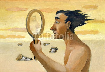 nuvolanevicata, mirror (alzheimer, mann, spiegel, identität, zeit, raum, besinnung, ego, symbol, psychoanalyse, vorsprung, erkennen, gesicht, profile, kunst, gedanken, philosophie, konzept, ideen, surreal, fantasy, psyche, hirn, bewusstsei)