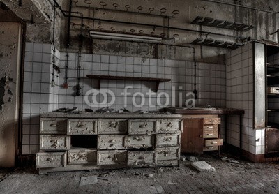 Blackbiker, Laborschrank (industrie, industriegebäude, leerstehend, büste, ruine, ruiniert, urbano, leerstehend, zerfalle)