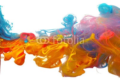 Leigh Prather, Clouds of bright colorful ink mixing in water (tinte, malen, bunt, abstrakt, backgrounds, wolken, farbe, rot, blau, grün, gelb, orange, lila, rosa, wolken, weiß, isoliert, platsch, fließen, kunst, bewegung, flüssigkeit, tapete, welle, glatt, wasser, entladen, färben, kunstvoll, geformt, pigment)