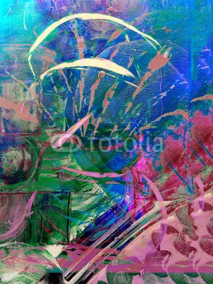 Laurin Rinder, Oil painting (abstrakt, acryl, kunst, künstler, kunstvoll, backgrounds, schöner, blau, bürste, canvas, farbe, handwerk, dekorativ, entwerfen, details, gold, grün, öl, malerei, farbenskala, mustern, rosa, rot, weiß, szenerie, geformt, studio, oberfläche, textu)