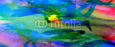 Laurin Rinder, Watercolor Abstract (abstrakt, acryl, kunst, künstler, kunstvoll, backgrounds, backgrounds, schöner, bürste, canvas, farbe, handwerk, dekorativ, entwerfen, details, gold, grün, öl, malerei, malerei, farbenskala, mustern, blau, gelb, szenerie, geformt, studio, oberfläch)
