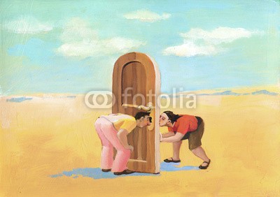 nuvolanevicata, door (mann, frau, paar, tür, schlüsselloch, relationen, meldung, meeting, vielfalt, einsamkeit, distance, illusion, visionen, archetyp, psychiatrie, rhetorik, sprache, philosophie, konzept, ideen, surreal, fantas)
