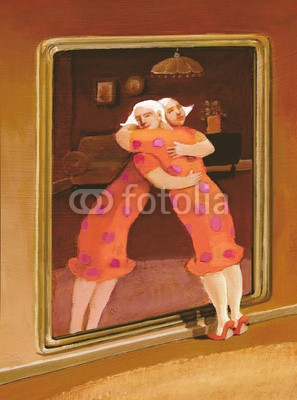 nuvolanevicata, myself (frau, spiegelbild, besinnung, liebe, narzisse, umarmung, schönheit, transfer, analyse, alice, wonder, rot, liebe, bewusstsein, ego, finden, nachforschungen, archetyp, mythologie, erziehung, kunst, konzept, ideen, surreal, fantas)