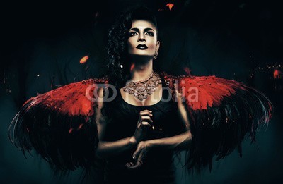 alexbutscom, dark angel transvestite with red wings (dressing, kostüm, engel, 1, brust, männlich, homosexuell, erwachsen, leute, lebensstil, farbe, mann, frau, person, makeup, schwarz, menschlich, schönheit, transgender, aufführung, bizarre, künstlich, rot, gewellt, studio, gestalten, lebenssti)