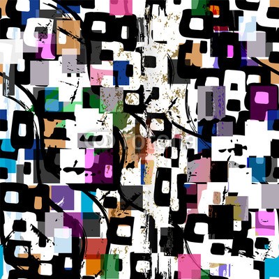 Kirsten Hinte, abstract geometric background pattern, retro/vintage style, grun (abstrakt, kunst, kunstvoll, artwork, backgrounds, gebürstet, canvas, farbe, sätze, kreativ, dekorativ, entwerfen, different, elemente, rahmen, graffiti, grafik, grunge, farbton, abbildung, abbild, linie, gemischt, modern, öl, malen, malerei, farbenskal)