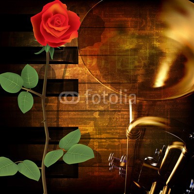 lembit, abstract grunge background with trumpet (trompete, musik, rosafarben, blume, floral, piano, acoustic, musikalisch, posaune, klingen, jazz, wind, weiß, backgrounds, niemand, single, objekt, gold, abbildung, blues, saxophon, saxophon, saxophonist, glänzend, sopran, entwerfen, konzert, eleganz)