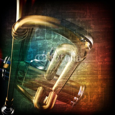 lembit, abstract grunge background with trumpet (trompete, musik, violine, acoustic, gitarre, musikalisch, posaune, klingen, jazz, wind, weiß, backgrounds, niemand, single, objekt, gold, abbildung, blues, saxophon, saxophon, saxophonist, glänzend, sopran, entwerfen, konzert, eleganze, stil, pfad, side)