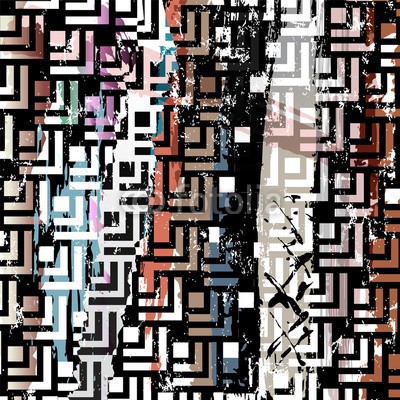 Kirsten Hinte, abstract geometric background pattern, retro/vintage style, grun (backgrounds, mustern, abstrakt, kunst, kunstvoll, artwork, gebürstet, canvas, farbe, sätze, kreativ, dekorativ, entwerfen, different, elemente, rahmen, graffiti, grafik, grunge, farbton, abbildung, abbild, linie, gemischt, modern, öl, malen, malere)