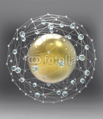 Photobank, spherical network structure (sphäre, network, abstrakt, strukturen, 3d, entwerfen, wissenschaft, ball, sphärisch, geformt, masche, technologie, weiß, connection, chemie, elemente, geometrisch, komplex, draht, molekular, modellieren, objekt, meldung, cyberspace, global, erdbal)