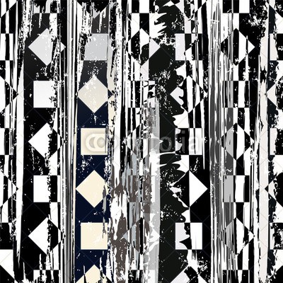 Kirsten Hinte, abstract geometric background pattern, retro/vintage style, blac (backgrounds, schwarzweiß, abstrakt, kunst, kunstvoll, artwork, gebürstet, canvas, farbe, sätze, kreativ, dekorativ, entwerfen, different, elemente, rahmen, graffiti, grafik, grunge, farbton, abbildung, abbild, linie, gemischt, modern, öl, malen, malere)