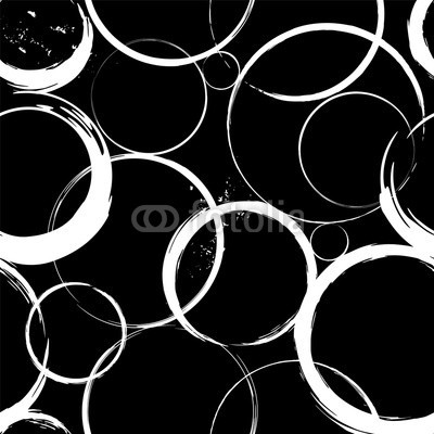Kirsten Hinte, seamless background pattern, with circles, strokes and splashes, (backgrounds, nahtlos, mustern, abstrakt, kunst, hell, bürste, kreisförmig, kreis, deckung, entwerfen, punktieren, stoff, blume, floral, grafik, schmutzig, geometrisch, abbildung, tinte, interieur, papier, pop, posters, retro, runde, wiederholung, texti)