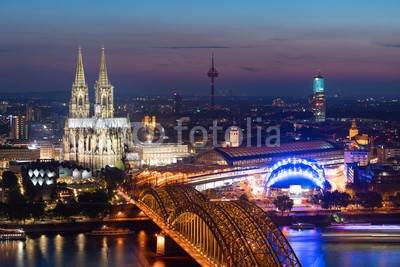 davis, Cologne (cologne, cologne, stadt, rhein, panorama, architektur, skyline, deutsch, deutsch, do)
