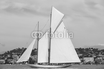 litchi cyril, voiliers (segel, boot, regatta, meer, nautisch, crew, blau, azur, sonne, mittelmeer, früher, zeit, classic, holz, matrosen, matrosen, segelboot, seil, seil, takelage, kupfer, leder, boot, überschrift, erdichtet, stangen, ausnahme, segelboot, brücke, verbinde, ba)