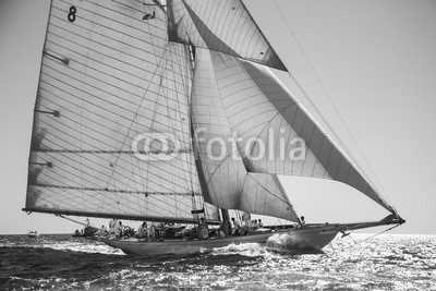 litchi cyril, voiliers (segel, boot, regatta, meer, nautisch, crew, blau, azur, sonne, mittelmeer, früher, zeit, classic, holz, matrosen, matrosen, segelboot, seil, seil, takelage, kupfer, leder, boot, überschrift, erdichtet, stangen, ausnahme, segelboot, brücke, verbinde, ba)