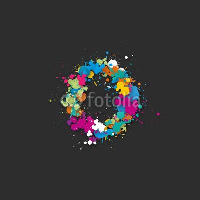 M.studio, logo business (firmenlogo, business, business, malen, kunst, abstrakt, konzept, design, business, bunt, farbe, platsch, platsch, vergrößerung, kleckse, grunge, schöpfung, kreativität, dekoration, papier, tapete, dienstleistungen, trading, kommunikation, einkaufe)