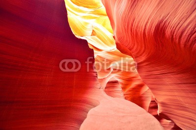 surangaw, Antelope canyon, Arizona, Utah, United states of america (schlucht, flügel, park, arizona, uns, utah, steine, gelb, cave, fels, navajo, himmel, mustern, sunlight, amerika, licht, welle, strömend, touristen, textur, farbe, bunt, tourismus, kräuseln, effekt, backgrounds, geologie, american, tapete, reservatio)