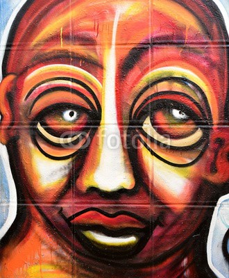 celeste clochard, graffiti (graffiti, gesicht, gesicht, profile, profile, abstrakt, street art, ausdruck, wand, malen, farbe, kunst, list, rue, schwei)
