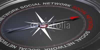 Coloures-pic, Social Network (web, soziales, kontakt, vernetzung, cyberspace, online, marketing, relation, business, web, web, multimedia, network, connection, zentrale, network, auskunft, global, wort, text, kompass, medie)