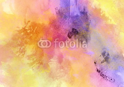 LoveKay, Orange and Violet Colorful Watercolor Background. (wasserfarben, bernstein, jahrgang, orange, malen, papier, posters, grunge, kunst, kunstvoll, artwork, authentisch, banner, schönheit, mischung, hell, bürste, canvas, close-up, farbe, coloured, bunt, konzeptionell, kreativität, dekorativ, zeichnun)