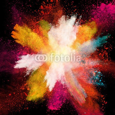 Lukas Gojda, Launched colorful powder on black background (farbe, bunt, backgrounds, abstrakt, schwarz, staub, kreativ, textur, wolken, weiß, isoliert, blau, niemand, rauch, kosmisch, sphäre, entwerfen, rauchen, explodieren, masse, glühend, gas, giftig, amphetamine, smog, kosmos, malen, explodiert, tint)