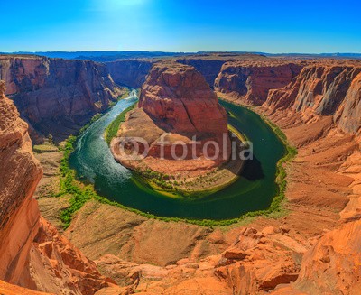 aiisha, Horshoe Bend point (hufeisen, verbiegen, schlucht, flügel, arizona, colorado, rivers, schlucht, landschaft, natur, sonnenuntergänge, rot, wasser, uns, reisen, kurve, fels, berühmt, oden, pferd, glen, himmel, anblick, landschaftlich, hoch, blatt, park, terrain, vale, ar)