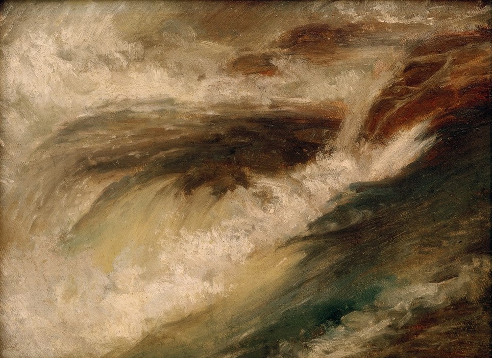 Ernst Josephson, Wasserfall Egendahl (Wasser, Wasserfall, Schaum, Gischt, Naturgewalten, Dynamik, Energie, Tosen, Brausen, Wunschgröße, Wohnzimmer, Malerei, Klassiker)