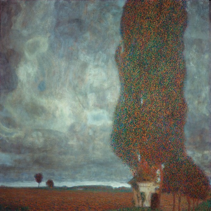 Gustav Klimt, Die Große Pappel II  (Natur)
