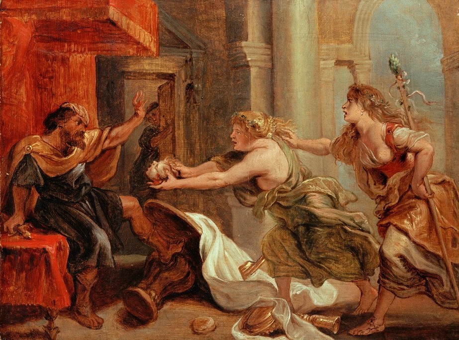 Peter Paul Rubens, Das Mahl des Tereus (Flämische Kunst,Kunst,Mythologie,Rache,Barock,Kannibalismus,Niederländische Kunst,Entsetzen,Griechisch-Römische Mythologie)