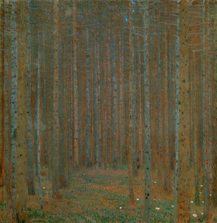 Gustav Klimt, Kiefernwald  (Natur)