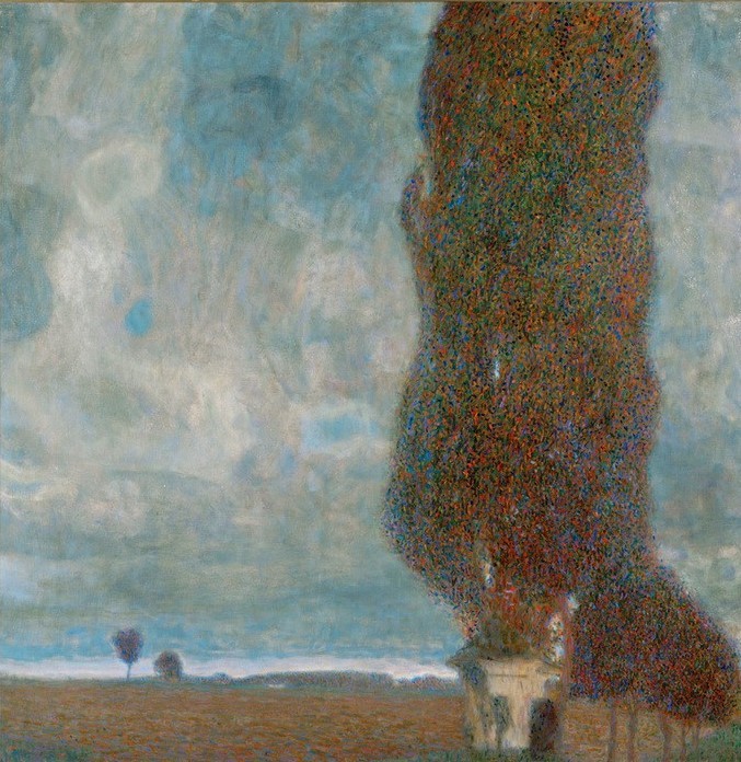 Gustav Klimt, Die große Pappel II  (Natur)