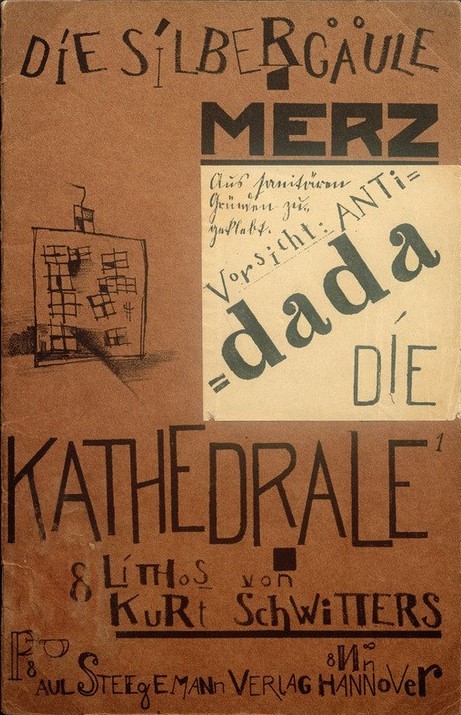 Kurt Schwitters, Die Kathedrale, 8 Lithos (Bauhaus, Klassische Moderne, Malerei, Abstrakt, Collage, Plakat, Die Silbergäule, Dadaismus, Wohnzimmer, Treppenhaus, Wunschgröße)
