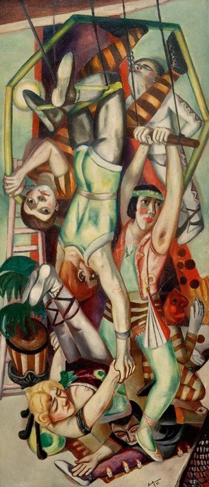 Max Beckmann, Das Trapez (Kunst,Mensch und Gesellschaft)