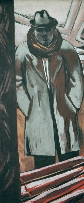 Max Beckmann, Selbstbildnis im Hotel (Kunst,Persönlichkeiten)