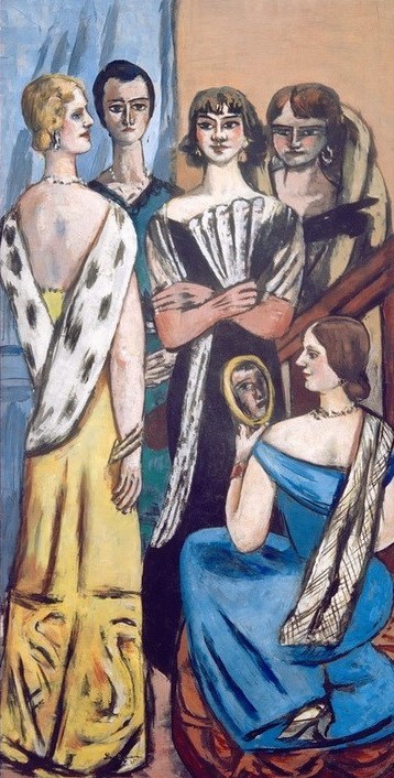 Max Beckmann, Großes Frauenbild (Fünf Frauen) (Kunst,Mensch und Gesellschaft)