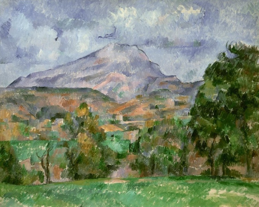 Paul Cézanne, Montage Sainte-Victoire (Gebirge,Kunst,Landschaft,Impressionismus,Französische Kunst,Berg)