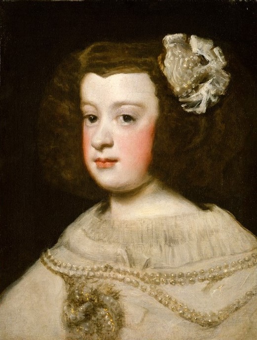 Diego Rodriguez de Silva y Velasquez, María Teresa, Infantin von Spanien (Infantin Von Spanien,Werkstatt (Allgemein),Portrait,Infantin)