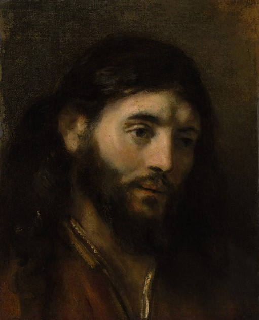 Rembrandt Harmenszoon van Rijn, Kopf Christi (Portrait,Kopf)