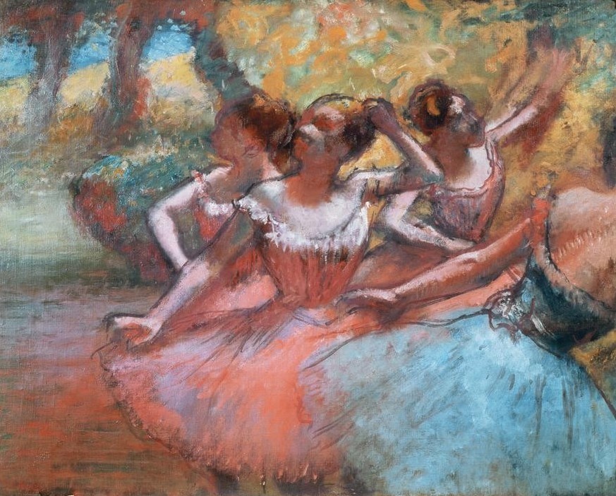 Edgar Degas, Quatre danseuses