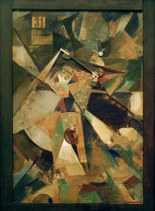 Kurt Schwitters, Merzbild Einunddreissig (Dadaismus,Deutsche Kunst,Kunst,Abstrakte Kunst)
