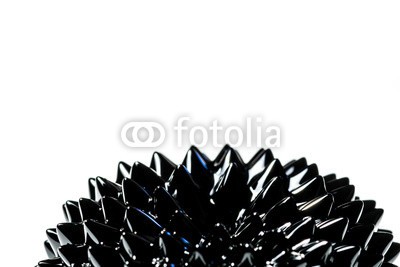 klauskreckler, Ferrofluid (magnet, magnetisch, magnetismus, flüssig, öl, igel, schwarz, weiß, abstrakt, bejahrt, amorph, close-up, einfachheit, metall, dunkel, effekt, eisen, flüssigkeit, feld, kegel, industrie, makro, muster, nano, technologie, nanotechnologie, pool, physi)