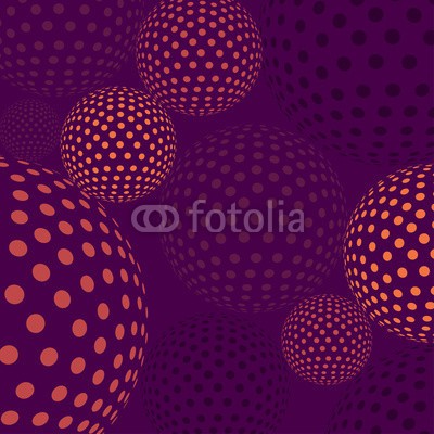 ldep, Dotted sphere floating, like lanterns in a celebration night, in a dark purple and orange palette. (laterne, sphäre, bunt, lila, orange, licht, ball, punktieren, abstrakt, feier, molekular, mikroskopisch, virus, natur, grafik, blase, erdball, entwerfen, mustern, backgrounds, geformt, schwimmend, hell, geometrisch, abbildung, dekorativ, kreis, makr)