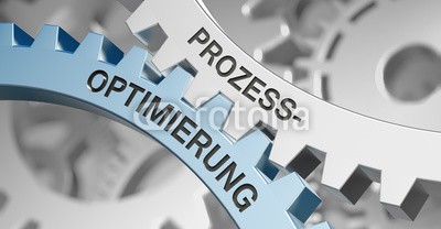 Coloures-pic, prozess optimierung / Cogwheel (verarbeiten, optimierung, aufführung, optimieren, business, dienstleistungen, wirkungsvoll, log, qualität, iso, automation, automation, manage, verarbeiten, konzept, text, work, zahnrad, wort, 3d, metal)
