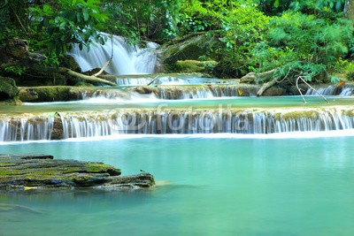 alexzeer, Huay Mae Khamin, Paradise Waterfall located in deep forest of Th (nass, siam, natürlich, park, national, fließen, konserven, linie, orientierungspunkt, szenerie, strömen, bergschlucht, entdeckung, aussichtspunkt, katarakt, beruhigt, verschwommen, glatt, fallen, wunderbar, regenwald, wald, wasserfall, flüsschen, küh)
