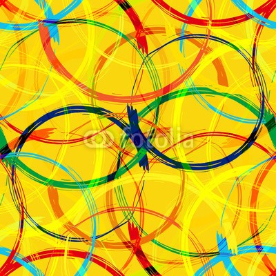 olegganko, Rio 2016 Brazil Games Abstract Colorful Seamless Pattern Backgro (rio, 2016, backgrounds, mustern, entwerfen, brasilianisch, athlet, grün, rio, konzept, vorlage, tassen, heft, olympiastadion, digitales, olympic, karte, einfach, technologie, abstrakt, modern, fußball, brasilien, kulisse, ring, deckung, banner, spor)
