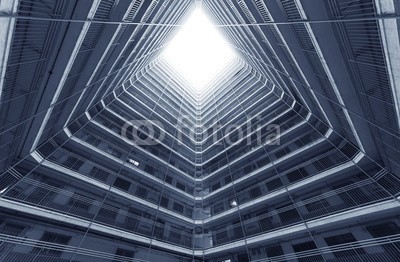 leeyiutung, Public estate in Hong Kong (skyscraper, turm, symmetrisch, tunnel, tilt, apartment, blickwinkel, urbano, altersgenosse, hochhaus, asien, herrenhaus, abstrakt, gross, fenster, architektur, stadt, himmel, stil, hintergrund, lebensstil, überfüllt, raum, wohn, mustern, symmetri)