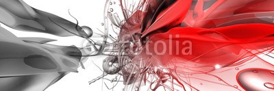 neurostructure, abstract composition (weiß, backgrounds, abstraktion, kunstvoll, 3d, sätze, dynamisch, electric, element)