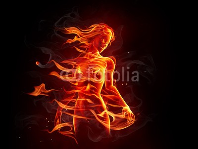 -Misha, Fiery girl (mädchen, flamme, feurig, hot, feuer, schwarz, textur, backgrounds, isoliert, kräfte, vertikal, anbrennen, abstrakt, effekt, frau, zündend, rot, schönheit, kunst, artwork, attraktiv, schöner, branden, brennen, konzeptionell, kopf, haare, muschi, tanze)