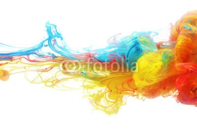 Leigh Prather, Colorful ink in water (tinte, malen, regenbogen, farbe, bunt, backgrounds, abstrakt, flüssigkeit, nass, wasser, fließen, strömend, gelb, rot, blau, grün, schmalz, tropfen, farbe, kunst, wirbel, glatt, bewegung, wolken, färben, geformt, entladen, weiß, entwerfen, weic)