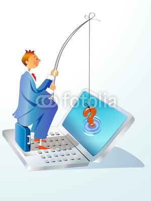 nuvolanevicata, indagine (begutachten, nachforschungen, info, auskunft, web, wissbegierig, kuriosität, computer, fisch, fragezeichen, laptop, marketing, online, vektor, figurin)